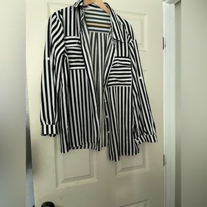 Lightweight striped shirt